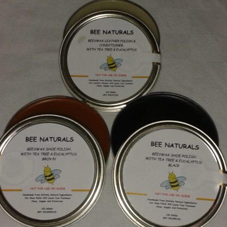 Handmade Beeswas Natural Shoe Polish