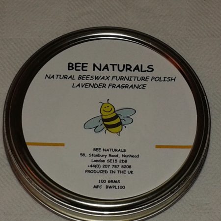 100% NATURAL Premium HANDMADE BEESWAX Furniture POLISH With Lavender.