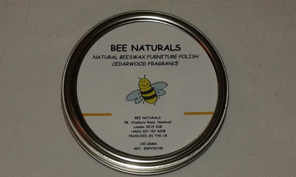 Handmade 100% NATURAL BEESWAX Furniture POLISH With Cedarwood.