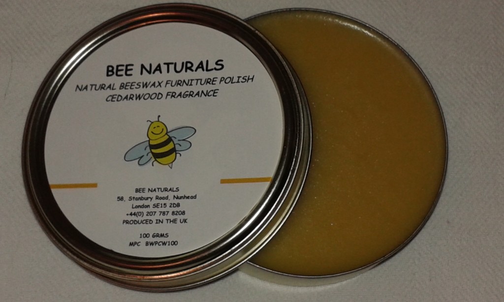 Handmade 100% NATURAL BEESWAX Furniture POLISH With Cedarwood.