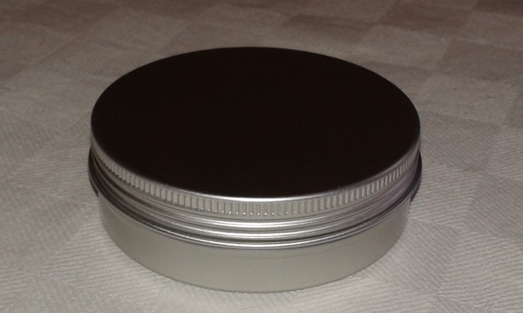 100ml SLIMLINE ALUMINIUM TINS JARS POT CONTAINER