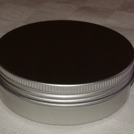 100ml SLIMLINE ALUMINIUM TINS JARS POT CONTAINER