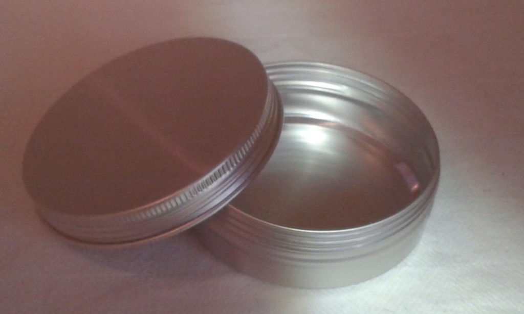 100ml SLIMLINE ALUMINIUM TINS JARS POT CONTAINER - Image 2